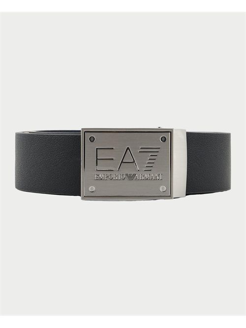 EA7 reversible men's belt with logo buckle EMPORIO ARMANI EA7 | 7X000091-AF14319MC158